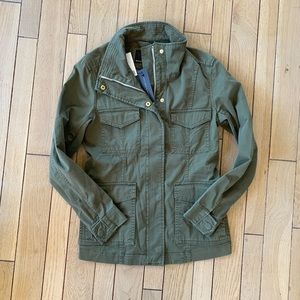 NWT Banana Republic olive green utility jacket XS